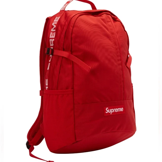 Sac A Dos Supreme Rouge A VENDRE PicClick FR