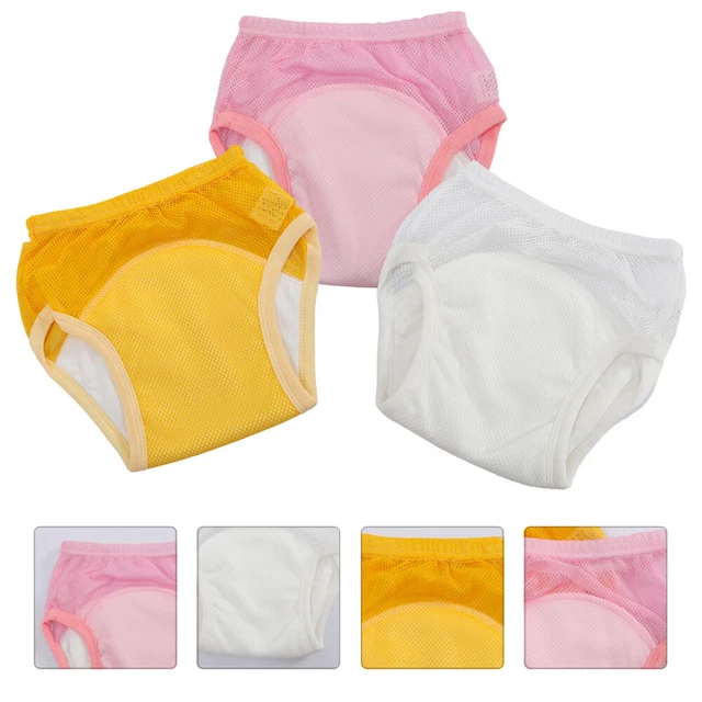 3 PCS POTTY Training Pants Baby Boys Underpants Girls Bloomers Toddler