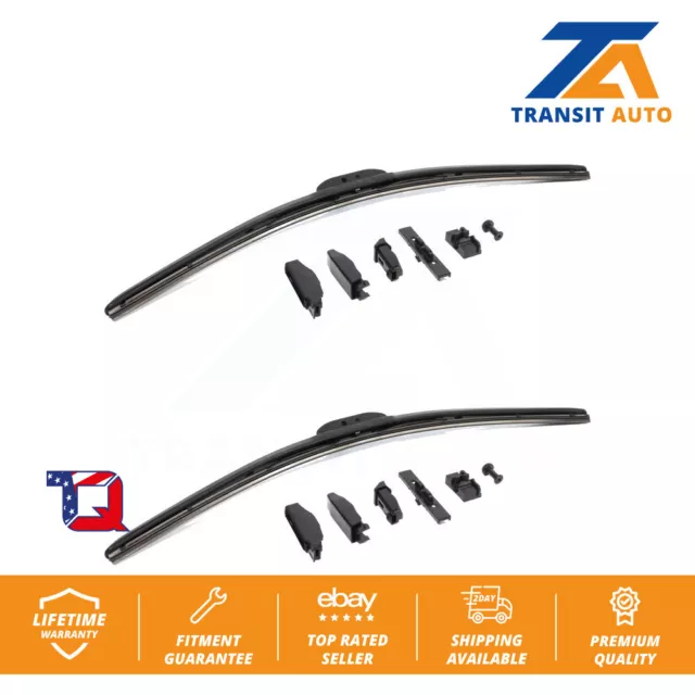 Front 22" + All-Season Wiper Blade Pair For Chevrolet Ford Silverado 1500 HD