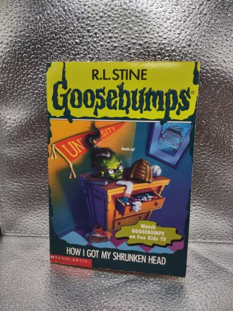 Goosebumps #39 How I Got My Shrunken Head - TRUE 1st Print 1995