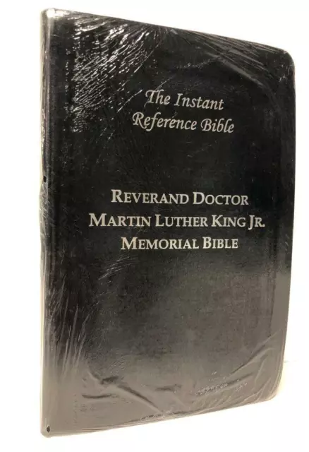 Kjv Martin Luther King Jr Memorial Bible Instant Reference Red Letter New Sealed