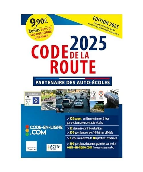 CODE DE LA route 2025 EUR 10,10 PicClick FR