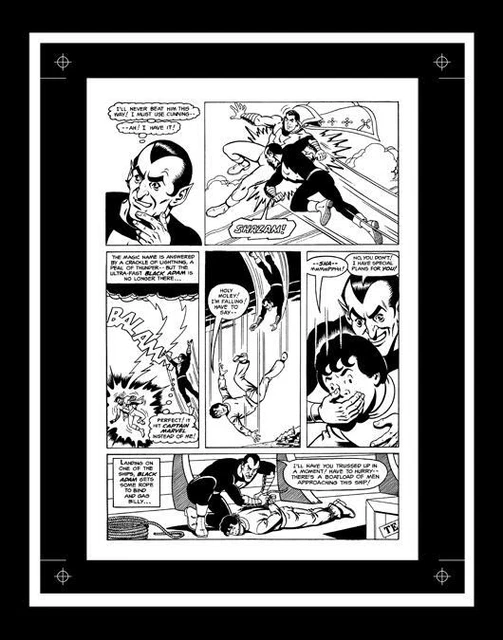 Kurt Schaffenberger Shazam #28 Rare Production Art Pg 14