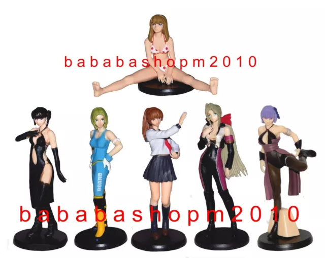 Bandai DOA Dead or Alive Ultimate Gashapon figure (full set of 6 figures) a