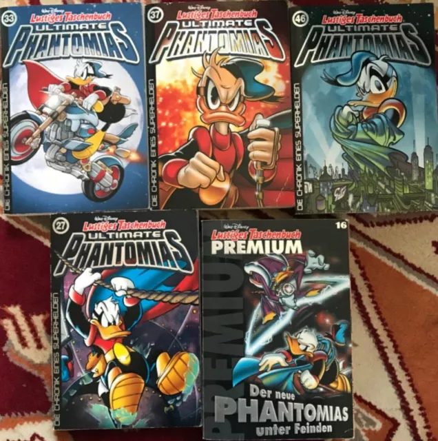 Walt Disney Phantomias Comics 13,17,18,19,20,2123,24,25,27,33,37,46, premium 16