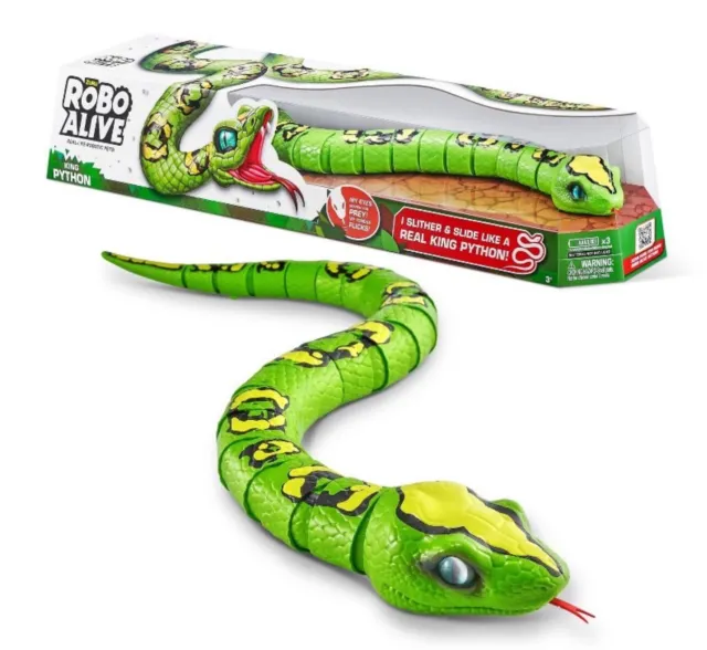 Robo Alive 31" King Python Snake Robotic Toy by ZURU