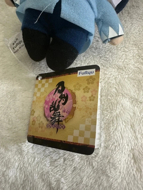 NEW WITH TAGS Yamatonokami Yasuda 11 Touken Ranbu RARE soft toy plush ...