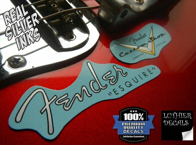 Fender esquire discount waterslide decal