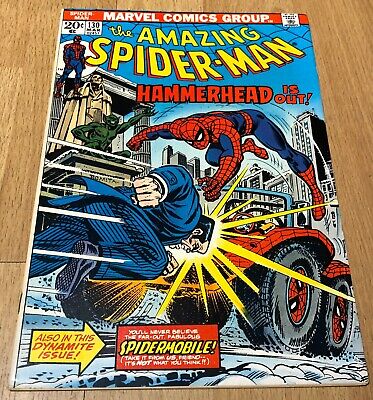 Amazing Spider-Man #130 Romita Cover Art 1st Spidermobile; Human Torch Doc Ock