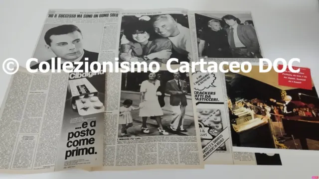 GIORGIO ARMANI_set 7 pagine di articoli/ritagli di giornale# vintage clippings