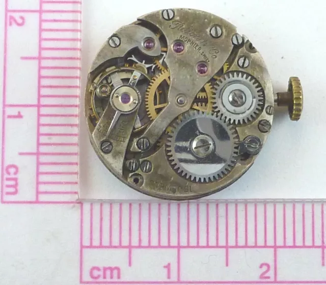 Vintage Relion Watch Co. Monnier Ladies Wrist Watch Movement - Parts / Repair 3