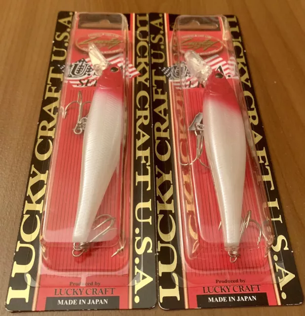 2 LUCKY CRAFT B'Freeze Air Slash 80DD Suspend Jerkbait Lures