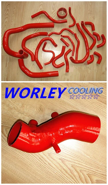 SILICONE RADIATOR INDUCTION Hose for TOYOTA SUPRA MK3 MA70 7MGE/7MGTE ...