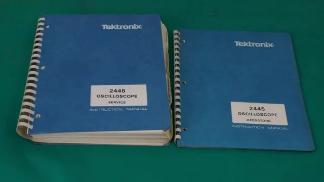 Tektronix Operating und Service Manual für Oszilloskop 2445