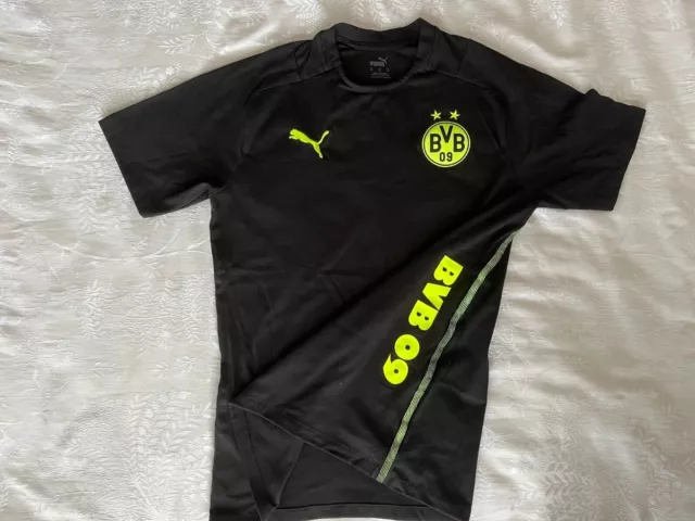 Dortmund Sport Shirt - Black/Yellow - Puma - Size M 3