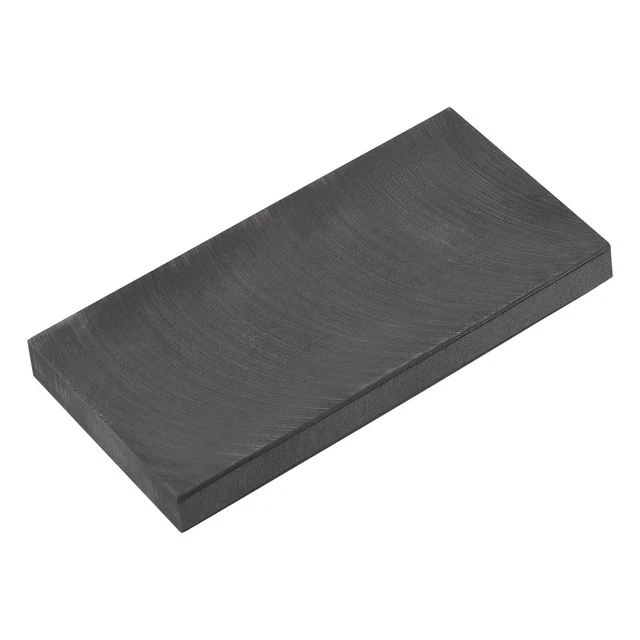 1pcs Graphite plate 100mmx50mmx10mm graphite raw block for experimental black