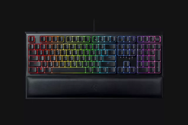 Razer Ornata V2 Gaming Keyboard Mecha-Membrane Switches Chroma RGB DE