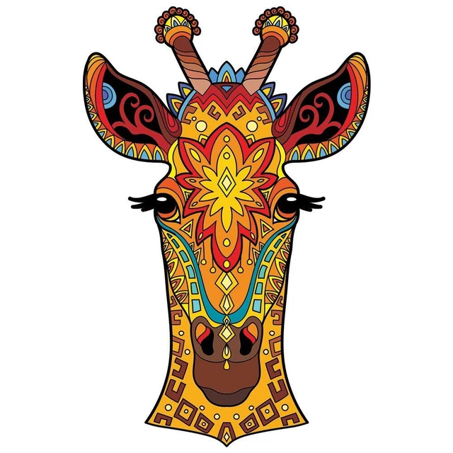 Deer Animals Shape Puzzles Games Kids Adults DIY Educational Toys Jigsaw Gifts