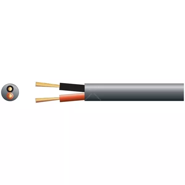 Mercury Hi Flex Double Insulated Speaker Cable - cable, 2 (48 0.2mm&#216;) Black