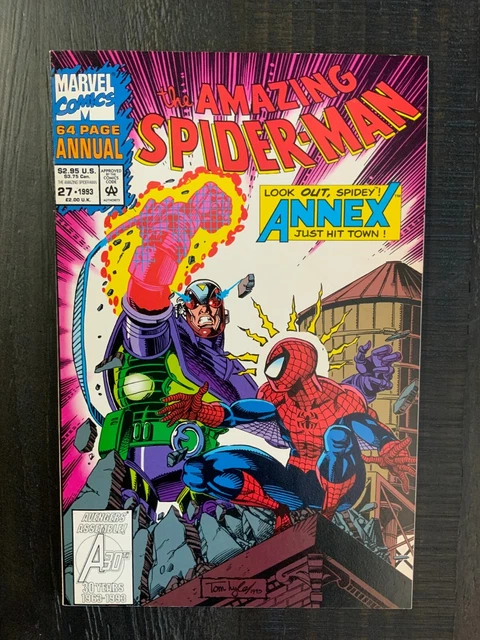 Amazing Spider-Man Annual #27 VF comic featuring the first appearance of Annex!