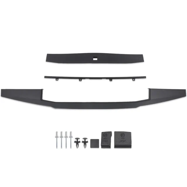 Fit For 17-20 Ford F250 F350 Super Duty Flex Step Model Tailgate Cap Molding Kit
