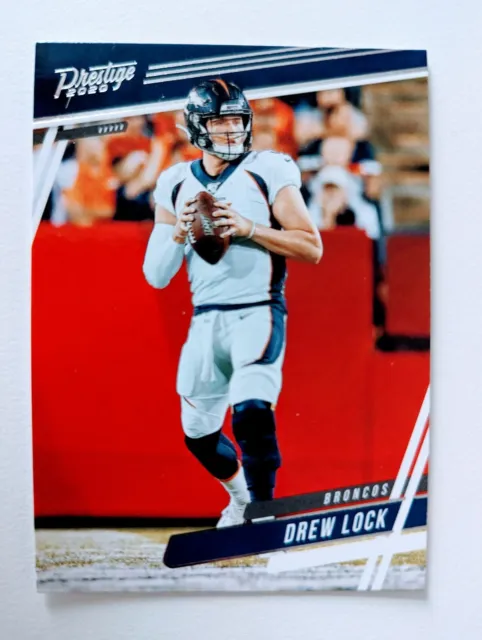 Nfl 30 Drew Lock Denver Broncos Panini Prestige 2020 Football Trading Card