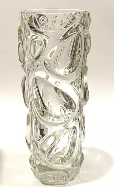 Modernist Glass Vase SKLO UNION by František Pečený