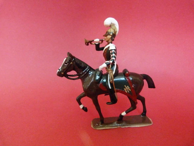 Soldat De Plomb CBG Mignot – Hussard Premier Empire, Cavalier 54mm, échelle 1:30