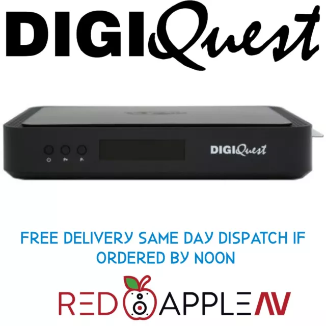 Receptor combo TivuSat DigiQuest Q90 4K DVB-S2/DVB-T2 y tarjeta de visualización activada