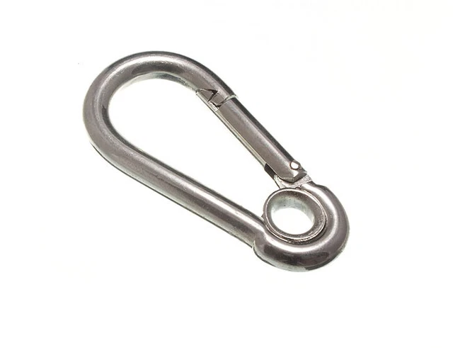 Mousquetons De Sécurité à Vis - Lot De Crochets En D à Verrouillage, Pour Escalade, Gym, Accroche Sécurisée