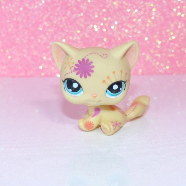authentic littlest LPS PETSHOP chat cat 1231 siamois siamese kitty gato pet shop