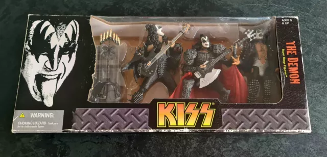 KISS  The Demon, 3 Action Figurines, Gene Simmons,  Mcfarlane Toys