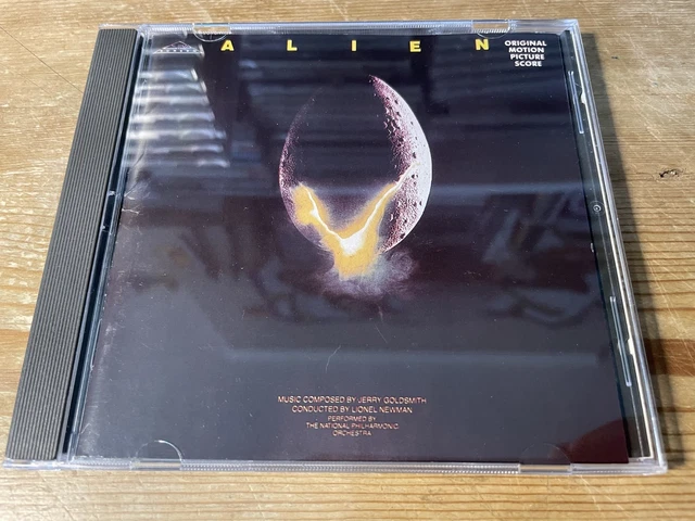 ALIEN (JERRY GOLDSMITH) OOP 1979/1988 Silva Screen Score Soundtrack CD ...