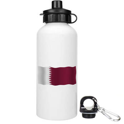 "Botellas de agua reutilizables ""Waving Qatar Flag"" (WT036399)"