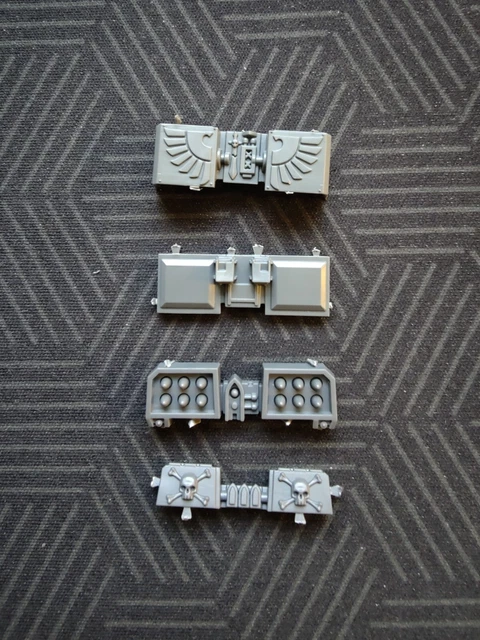 40K DARK ANGELS deathwing terminator cyclone missile launcher bits $9.