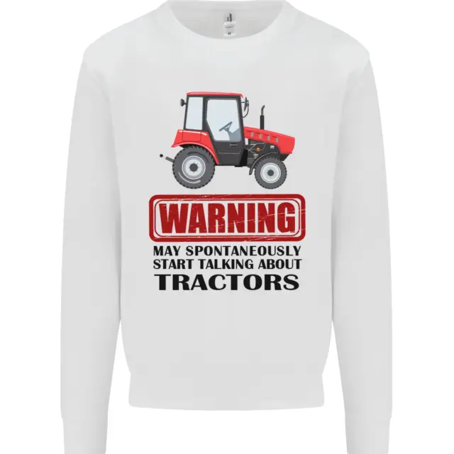 Felpa maglione bambini May Talking About Tractors Funny Farmer