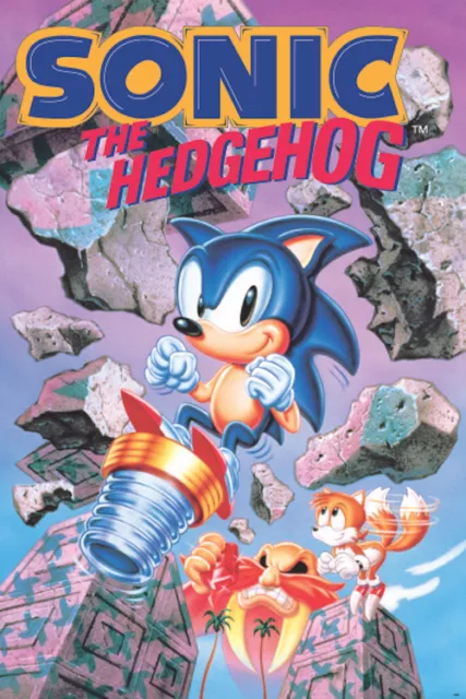 SONIC THE HEDGEHOG - VIDEO GAME POSTER 24x36 - 1639