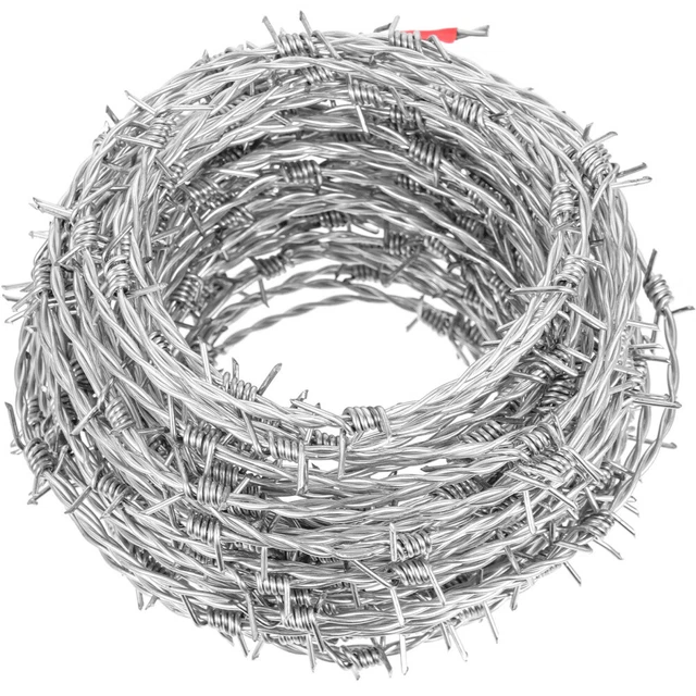 Recinzione da Giardino in Acciaio Zincato 50x1,6 m Argento CFW50772
