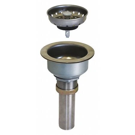Sani-Lav 1011 Strainer,Ss,Size 3-1/2 In. To 4 In.