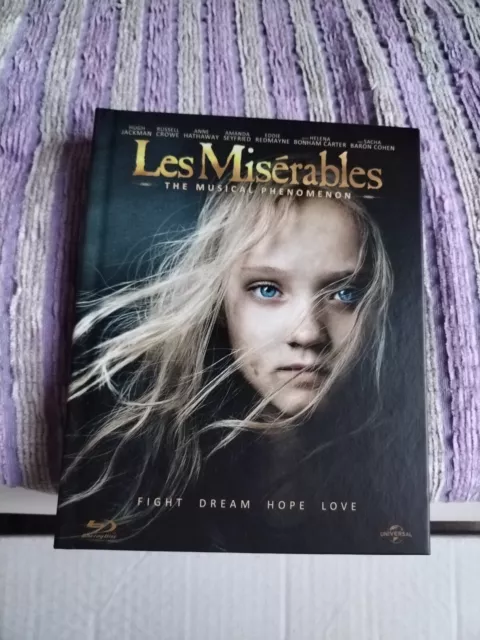 Les Miserables Blu Ray Raro Fuori Catalogo Digibook 2012 Musical Hugh Jackman