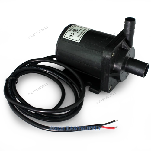 24V DC Brushless Magnetic Submersible Water Pump 900L/H Solar Powered For Fish Pond | FR