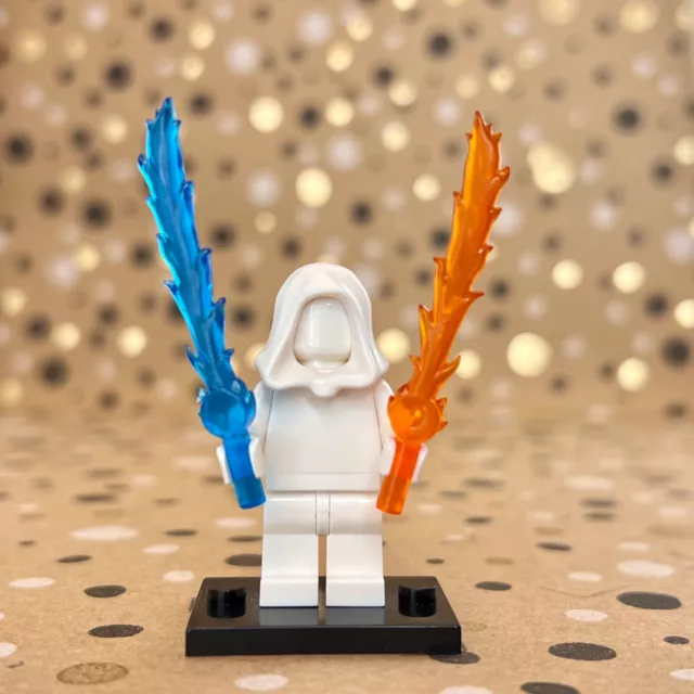 🌟Custom🌟 Fantasy Weapon - Flaming Sword and Ice Blade For Lego Minifigures