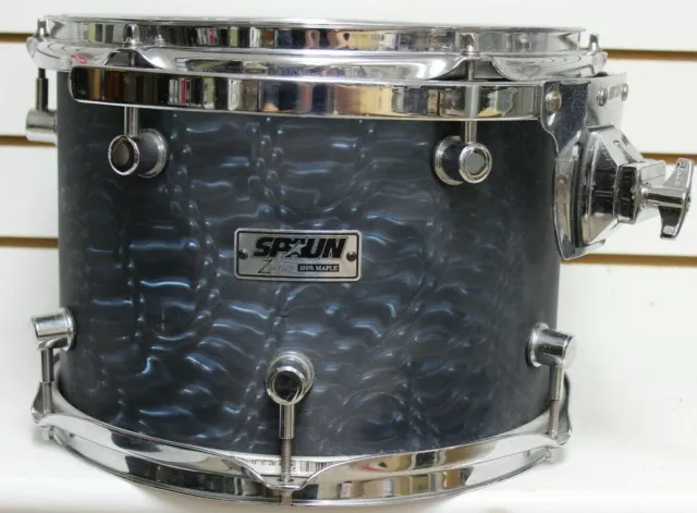 spaun drum z series 100% maple 12x8 tom drum