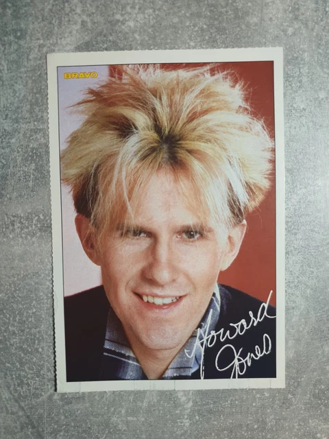 AK o.Orig.AG Bravo Howard Jones Musik 80er Jahre  - Rarität!!