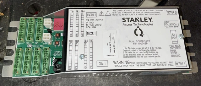 Stanley Dual-MC521 Automatic Door Controller, IQ Control Duraglide Magic Force