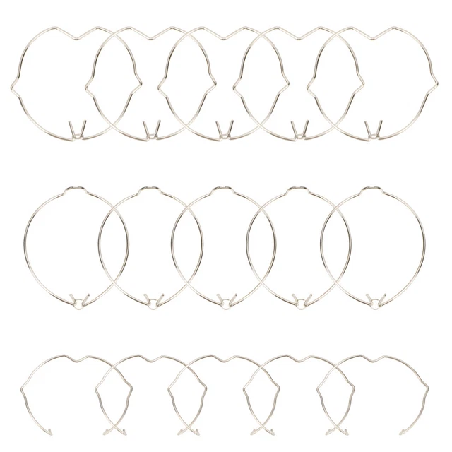 30pcs Spotlight retenue Anneaux de retenue Remplacements Lampe Spring Clips
