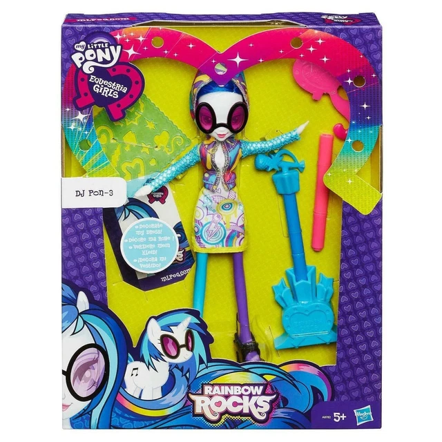 My Little Pony Equestria Girls Rainbow Rocks DJ PON-3 Decorate Doll