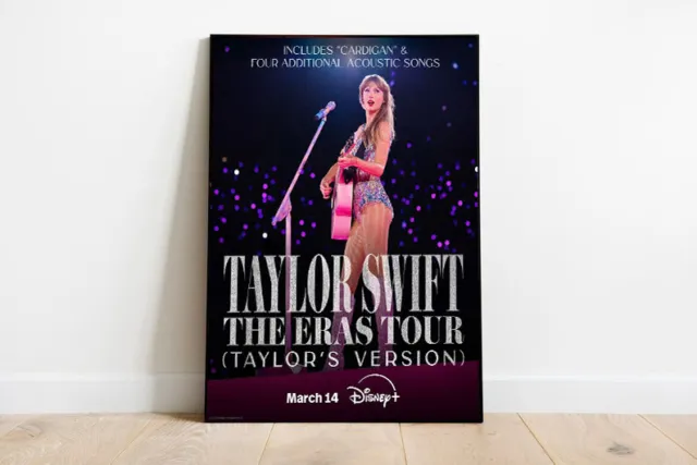 Taylor The Eras Tour March 14th 2024 Poster