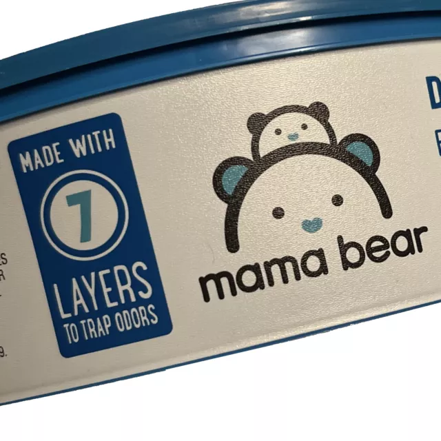 Set of 4 Diaper Pail Refills (270 x 4 = 1,080 Bags) Mama Bear fits Diaper Genie 2