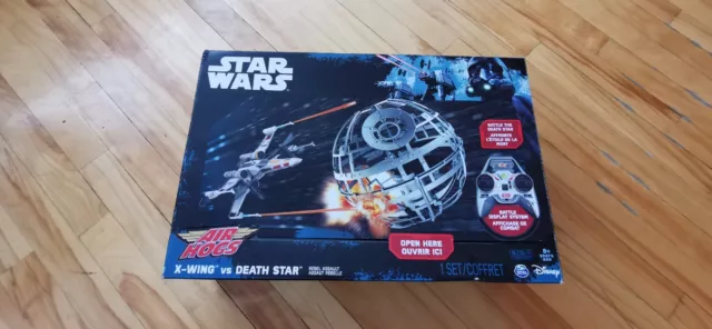 Air Hogs - Star Wars X-wing vs. Death Star Rebel Assault - RC Drones LIKE NEW!